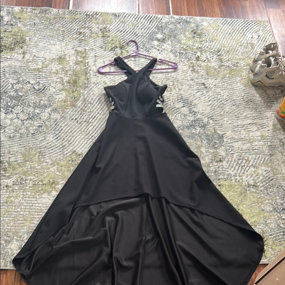 Black Slim Prom Dress / elegant dress WORN ONCE
